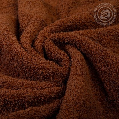 полотенце махровое коричневый 3