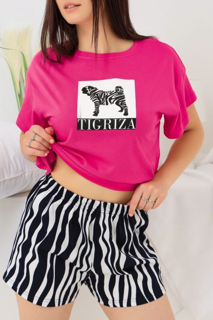 Женская пижама с шортами Tigriza