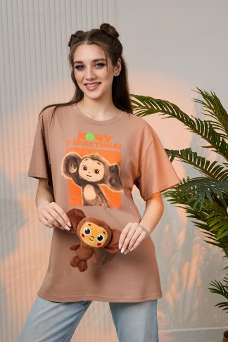 Футболка 8374 Чебурашка