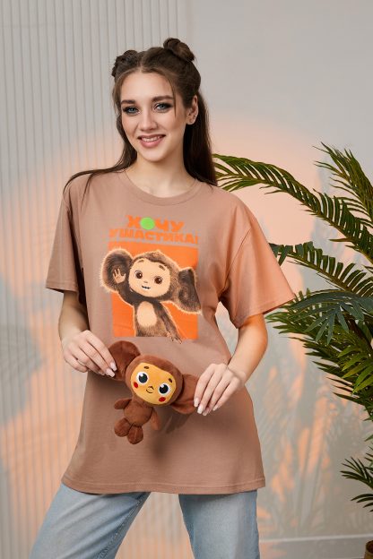 Футболка 8374 Чебурашка
