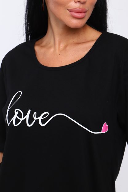 Футболка с надписью Love, Арт. 801 — изображение 2