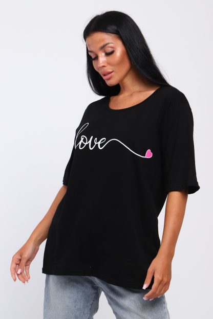 Футболка с надписью Love, Арт. 801 — изображение 3