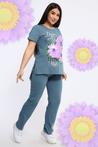 646 Костюм с брюками - Gerbera Style