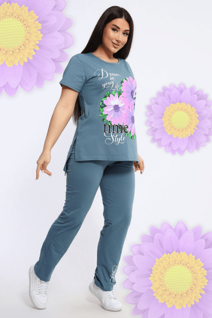 646 Костюм с брюками - Gerbera Style
